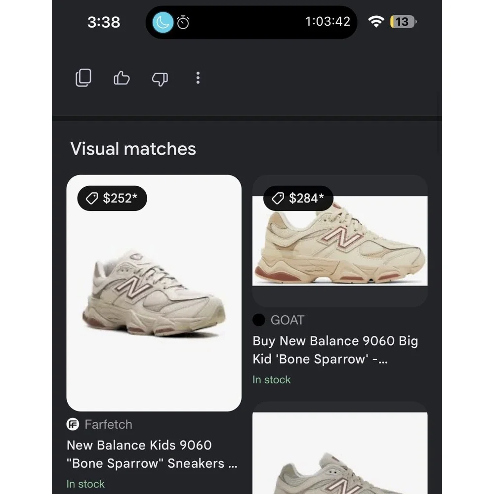 New Balance 9060 'Bone Sparrow' Sneaker Rare
